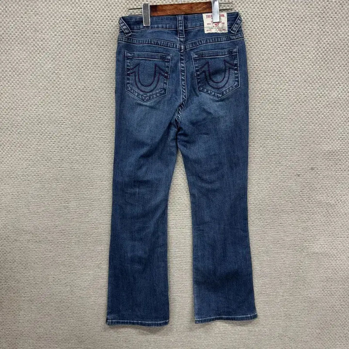 [BUNJANG] True Religion Semi-Bootcut Denim Jeans / 트루릴리젼 세미부츠컷 스판 데님 청바지 28인치 A07879