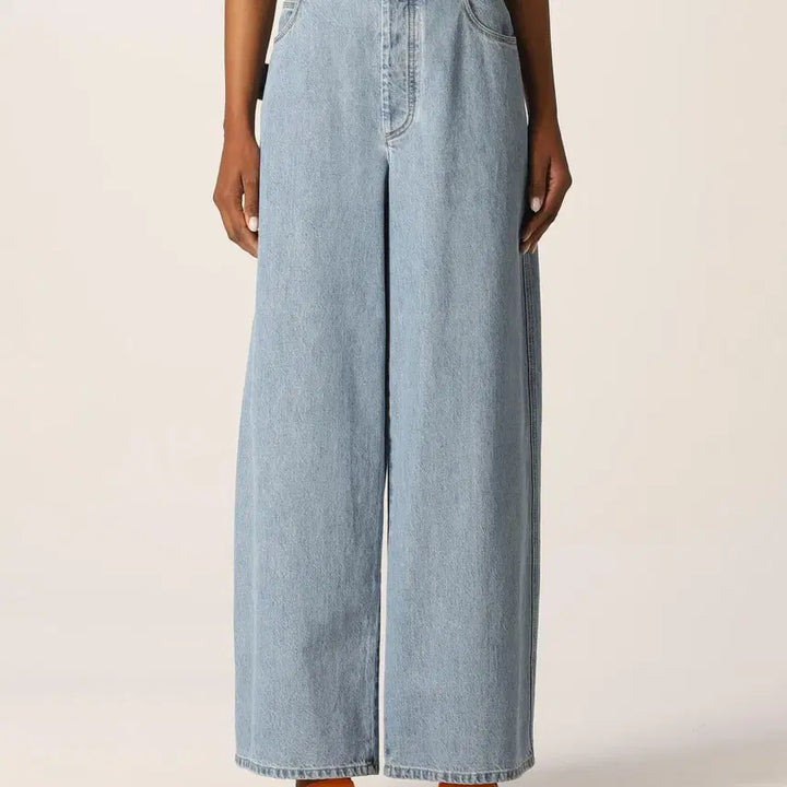 [BUNJANG] Bottega Veneta Wide Denim Pants / 보테가베네타 와이드 데님팬츠