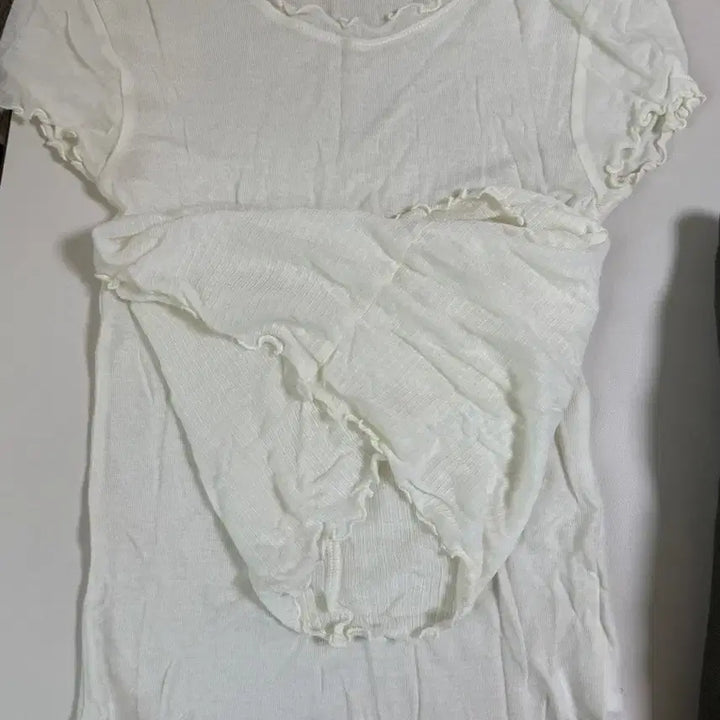 [SOLD OUT] 타낫 레이스 투웨이 탑 아이보리