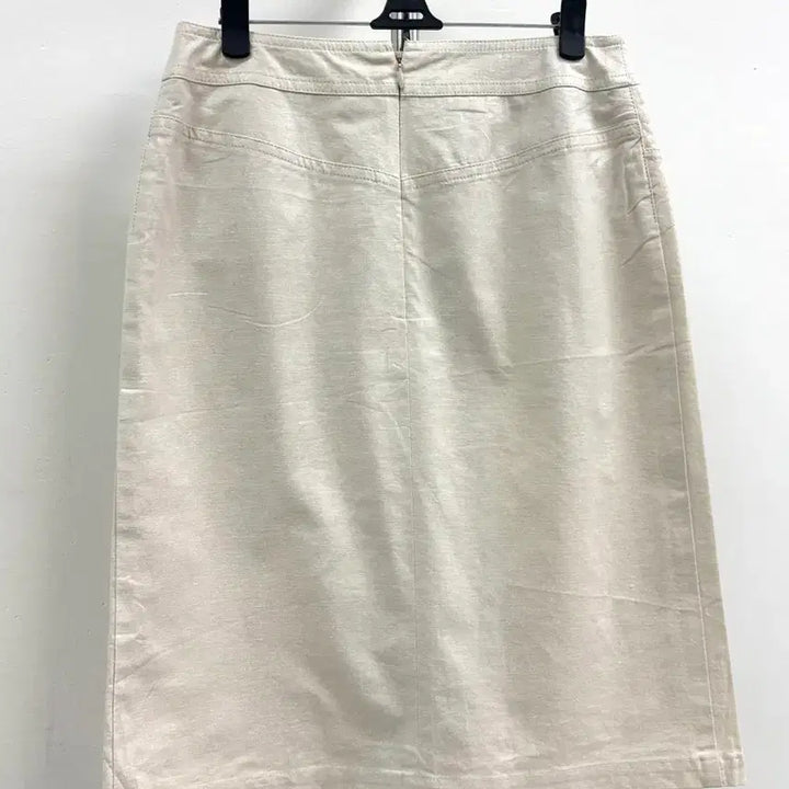 [BUNJANG] 7-I Dconcept Ivory Glitter Midi Skirt / 일본빈티지 아이보리 슬릿 글리터 미디 스커트 치마