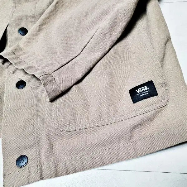 [BUNJANG] Vans Corduroy Collar Chore Jacket / 반스 코듀로이카라 초어자켓 워크자켓 L  폴1309