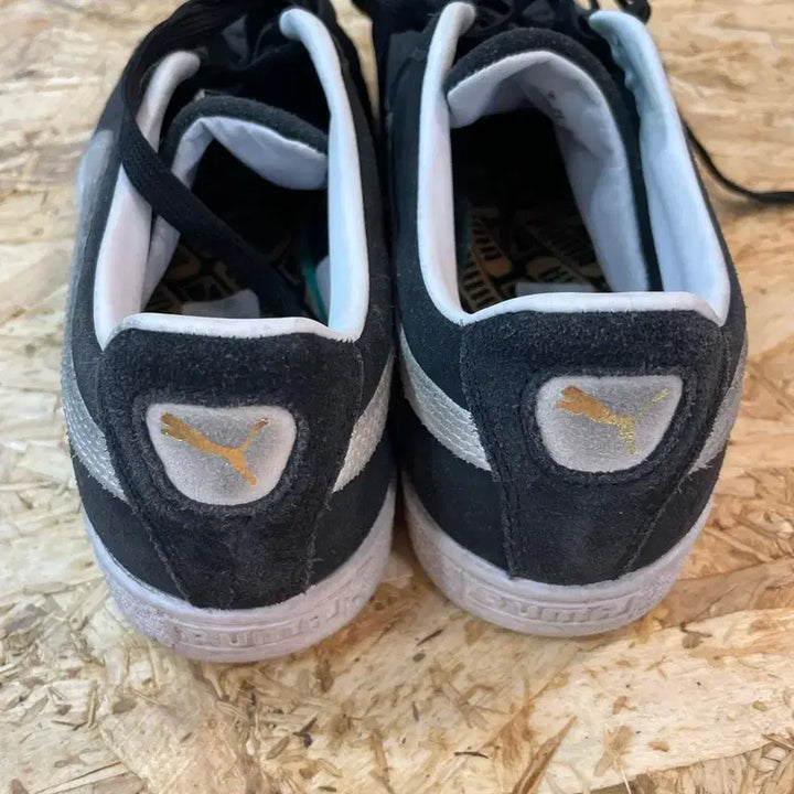 [BUNJANG] Puma Suede Black Sneakers 270 / 푸마 스웨이드 블랙 스니커즈 270
