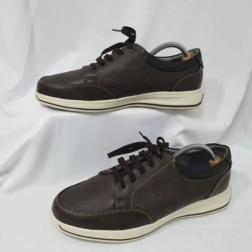 [BUNJANG] Hush Puppies Lightweight Leather Loafers Sneakers / 빈티지하서 275 허시파피 초경량 소가죽 컴포트 레더 로퍼 스니커즈