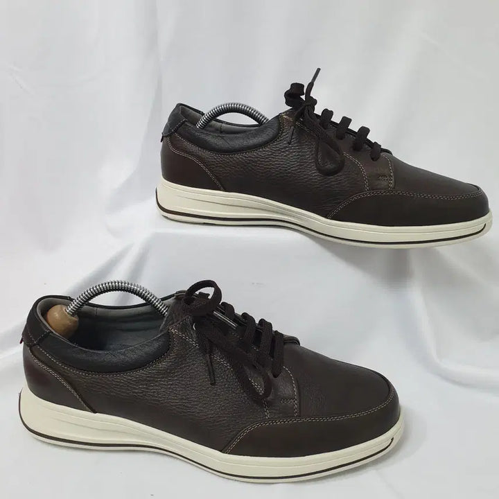[BUNJANG] Hush Puppies Lightweight Leather Loafers Sneakers / 빈티지하서 275 허시파피 초경량 소가죽 컴포트 레더 로퍼 스니커즈