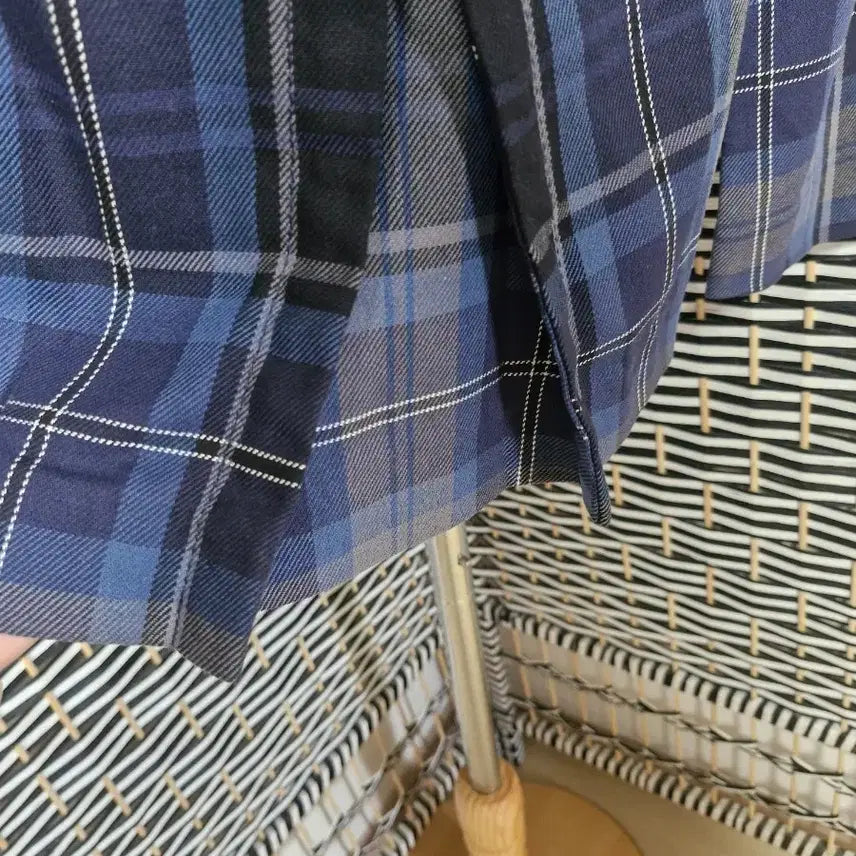 [BUNJANG] Tommy Hilfiger Check Double Breasted Trench Coat / 타미힐피거 체크 더블 블레스트 트렌치