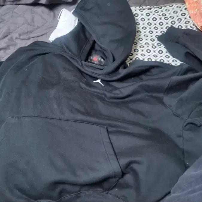 [BUNJANG] Jordan Black Hoodie Size 115 / 조던 블랙 후드티115