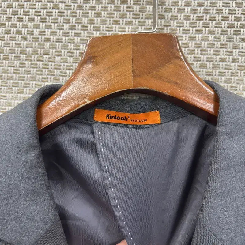 [BUNJANG] Kinloch Wool Blazer Jacket / 킨록 캐주얼 버튼 울 블레이저 자켓 110 A07844