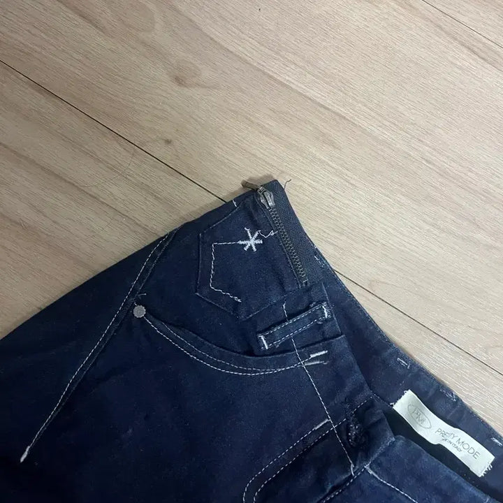 [BUNJANG] Pretty Mode Navy Denim Jeans / Vintage Pretty Mode 네이비 데님 청바지
