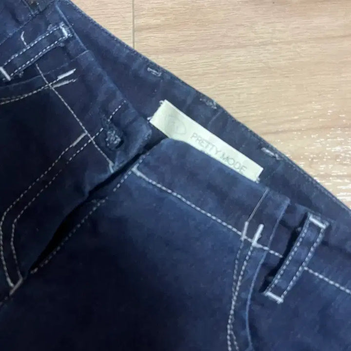 [BUNJANG] Pretty Mode Navy Denim Jeans / Vintage Pretty Mode 네이비 데님 청바지