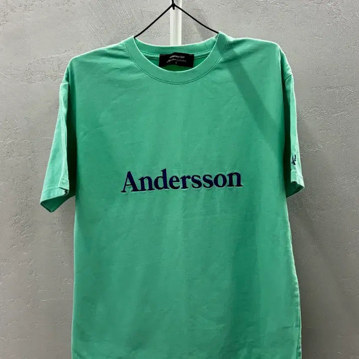 [BUNJANG] Andersson Bell Mint Short Sleeve T-shirt (Size S) / Andersson Bell 민트 반팔 티셔츠 S