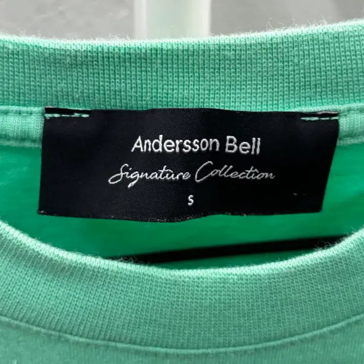[BUNJANG] Andersson Bell Mint Short Sleeve T-shirt (Size S) / Andersson Bell 민트 반팔 티셔츠 S