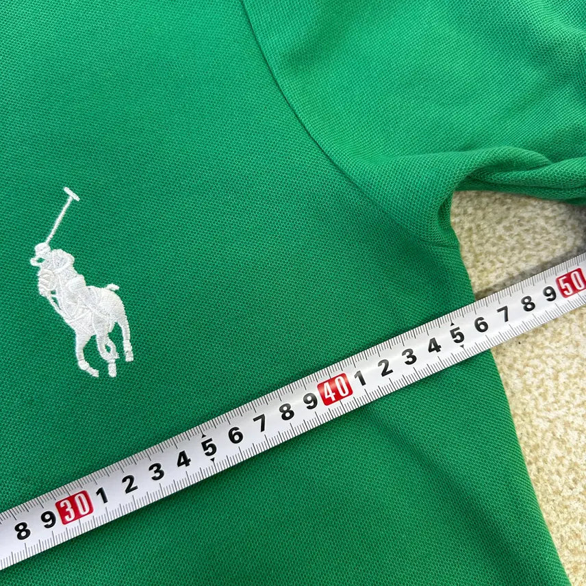 [BUNJANG] Polo Ralph Lauren Green Collar T-shirt / S 폴로랄프로렌 그린 카라 티셔츠 0319D