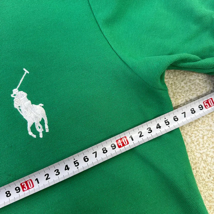 [BUNJANG] Polo Ralph Lauren Green Collar T-shirt / S 폴로랄프로렌 그린 카라 티셔츠 0319D