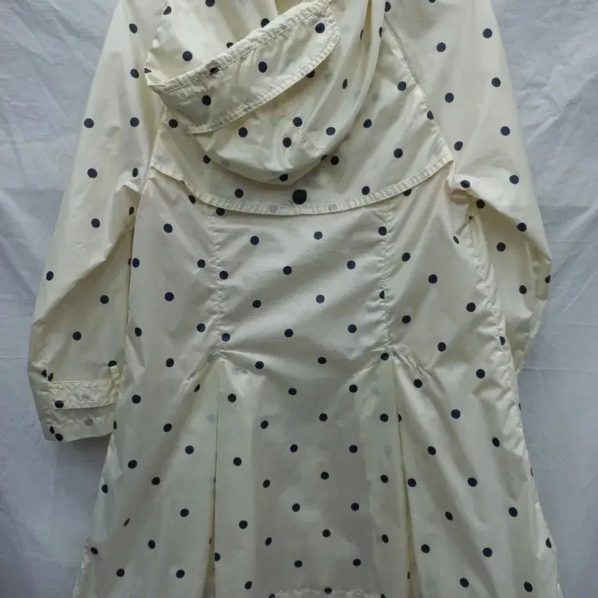 [BUNJANG] Plastic Island Dot Windbreaker Coat (Women&