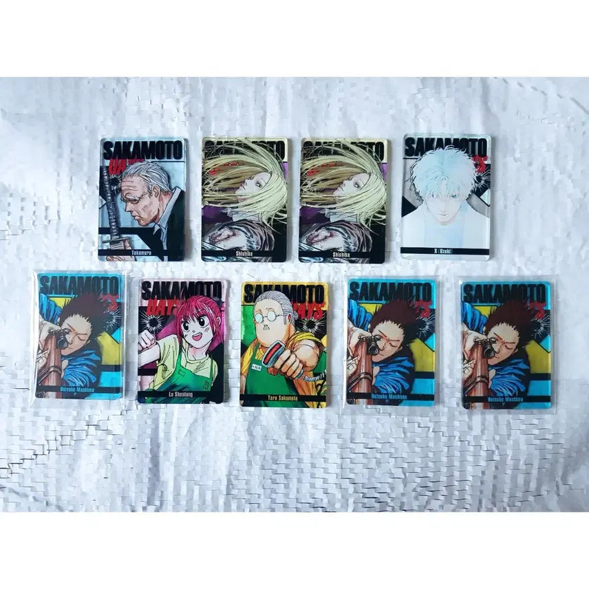 [BUNJANG] Sakamoto Days Sticker Bundle / 일괄) 사카모토데이즈 스테카 시시바, 슬러 등 일괄 양도합니다