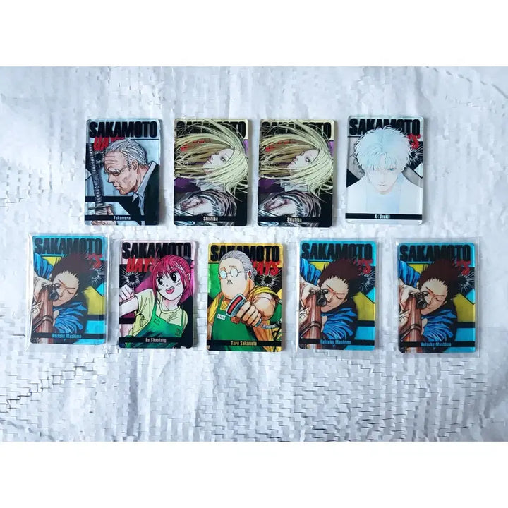 [BUNJANG] Sakamoto Days Sticker Bundle / 일괄) 사카모토데이즈 스테카 시시바, 슬러 등 일괄 양도합니다
