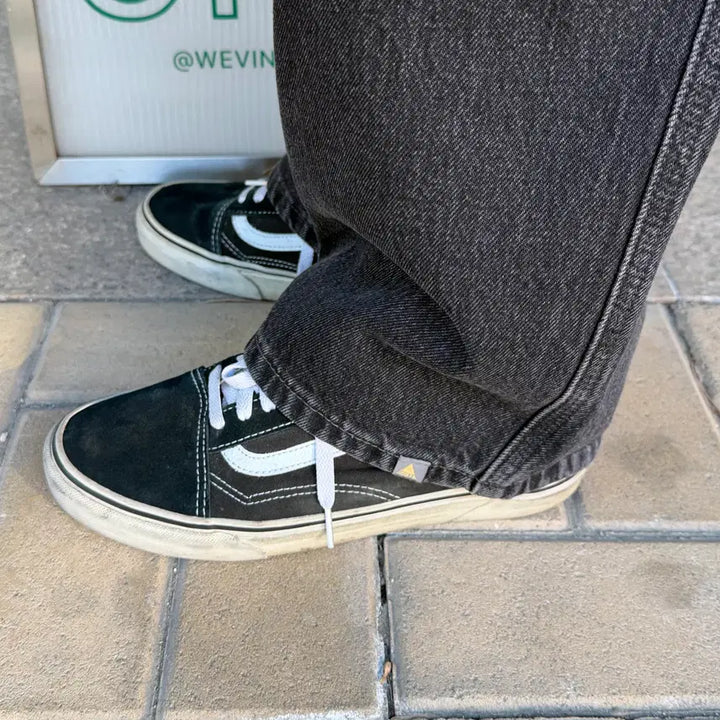 [BUNJANG] Vans Old Skool Black Sneakers / Vans 반스 올드스쿨 블랙