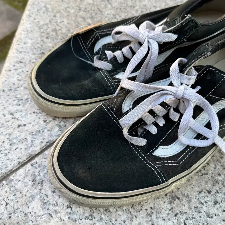 [BUNJANG] Vans Old Skool Black Sneakers / Vans 반스 올드스쿨 블랙
