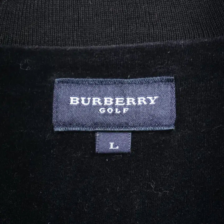 [BUNJANG] Burberry Golf Velvet Track Jacket / BURBERRY GOLF 버버리 골프 벨벳트레이닝 벨벳 져지집업 C268