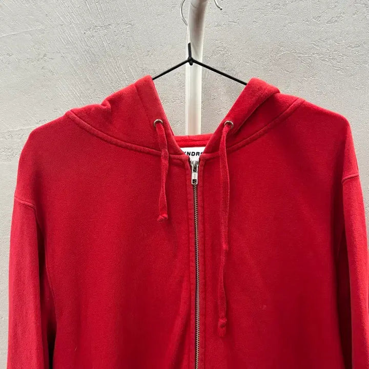[BUNJANG] Weeekly Red Hoodie Zip-up (L) / 위캔더스 레드 후드집업 L