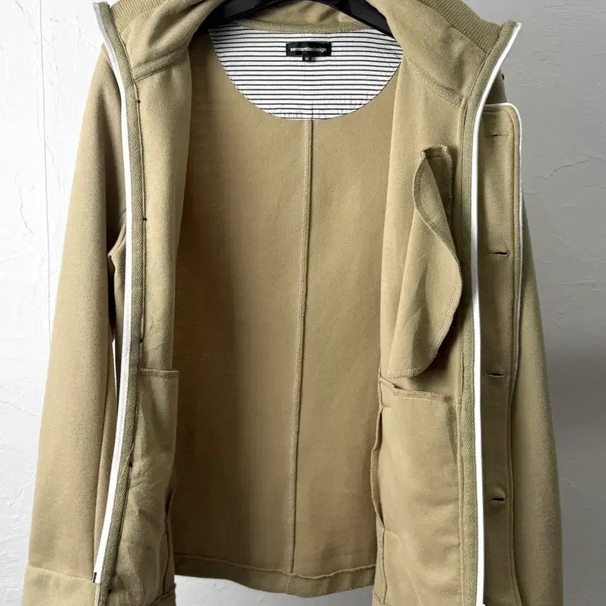[BUNJANG] Semantic Design High Neck Jacket / Semantic Design 하이넥 자켓