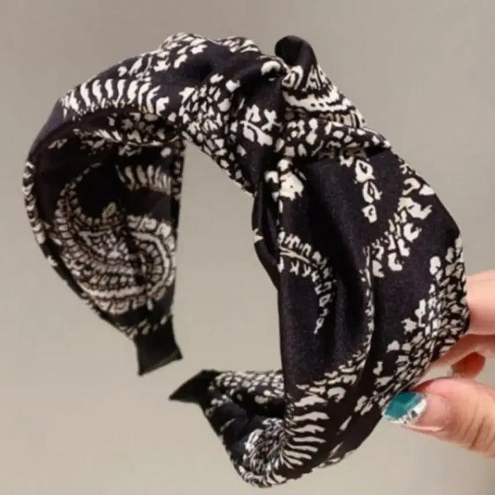 [BUNJANG] Paisley Pattern Hairband / 페이즐리 헤어밴드(새상품)