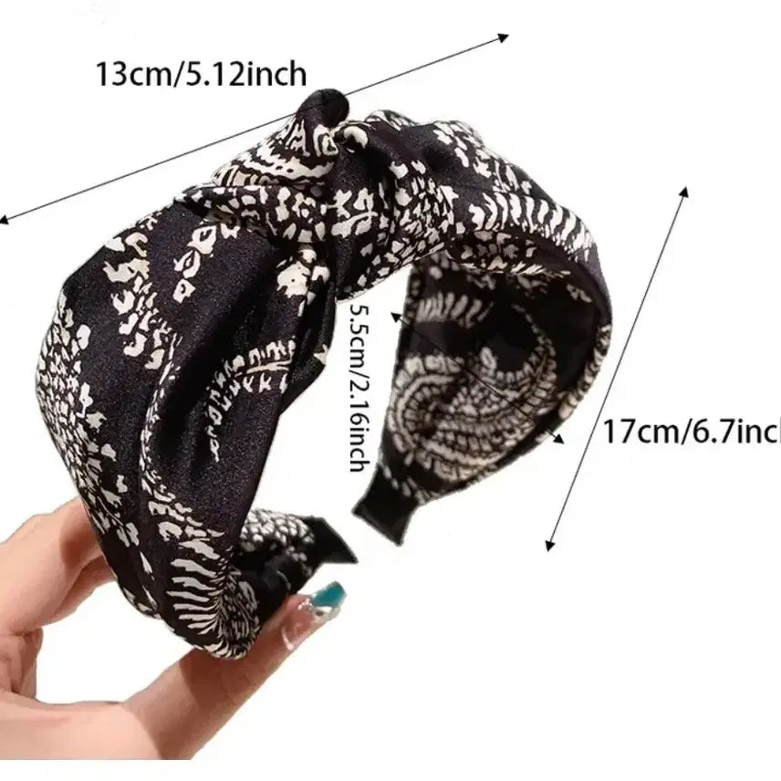 [BUNJANG] Paisley Pattern Hairband / 페이즐리 헤어밴드(새상품)