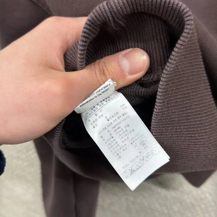 [SOLD OUT] 널디 크롭 맨투맨 XS M14293