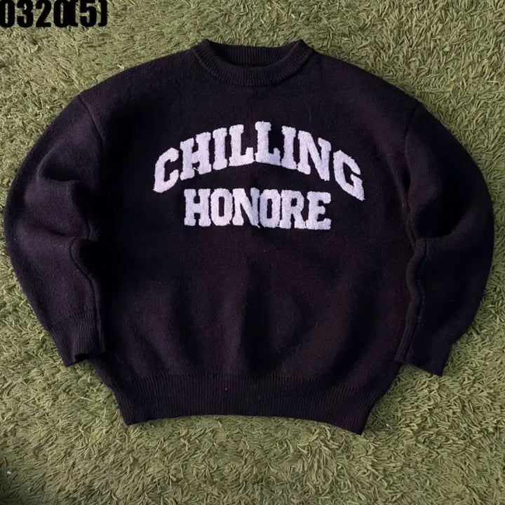 [SOLD OUT] 반에이크 블랙 니트 스웨터f 0320