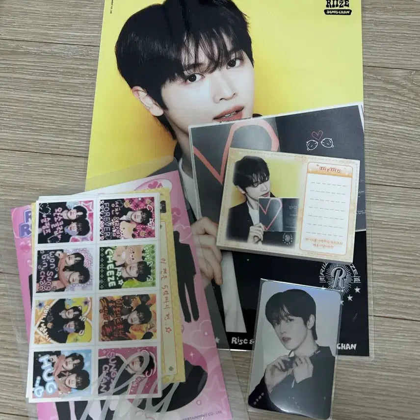 [BUNJANG] RIIZE Shotaro Hug Stationery Set / 라이즈 성찬 허그 스테이셔너리 세트-포카 포함
