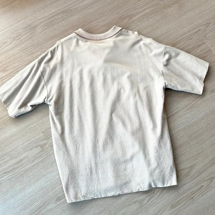 [BUNJANG] Auralee Hard Twist Amunzen Polo Shirt / 오라리 20ss 하드트위스트 아문젠 폴로