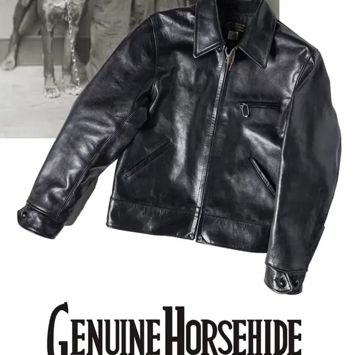 [SOLD OUT] 브론슨 381.말가죽 코삭자켓 38size 새상품