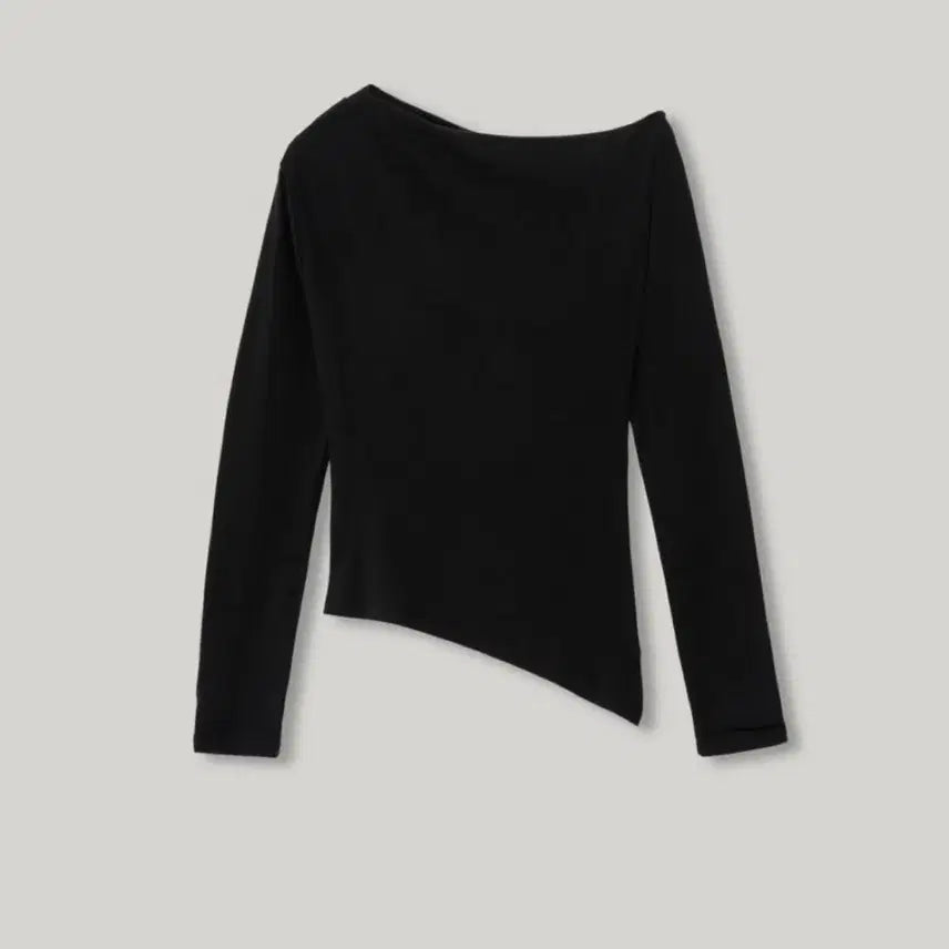 [BUNJANG] Archive J2U Drape T-shirt Black S / 아카이브제이투유 드레이프 티 블랙 S