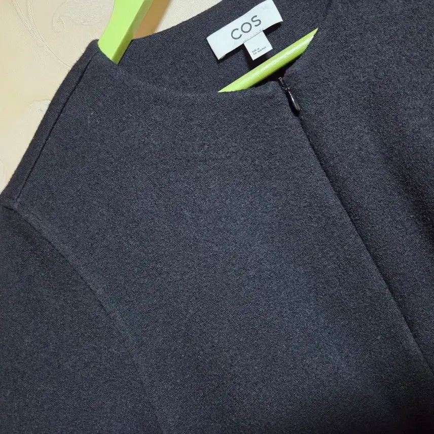 [BUNJANG] COS Black A-Line Jacket Dress Coat / COS 블랙 A라인 자켓 코트 원피스