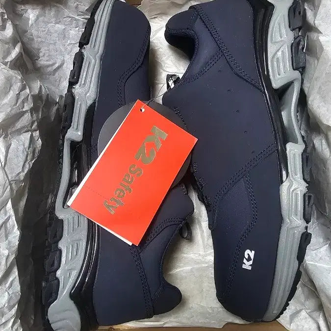 [BUNJANG] K2 Dial Safety Shoes 255mm Navy / K2-83 다이얼안전화  255싸이즈