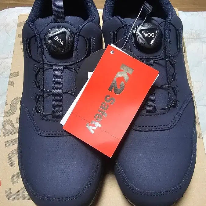 [BUNJANG] K2 Dial Safety Shoes 255mm Navy / K2-83 다이얼안전화  255싸이즈