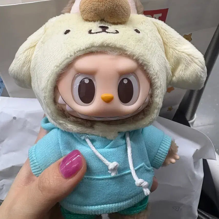 [BUNJANG] Labubu Sanrio Pompompurin Plush / 라부부 산리오 폼폼푸린 판매합니다 (영수증o)