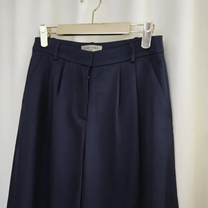 [BUNJANG] STUDIO TOMBOY Navy Wide Pants / STUDIO TOMBOY 네이비 와이드 팬츠