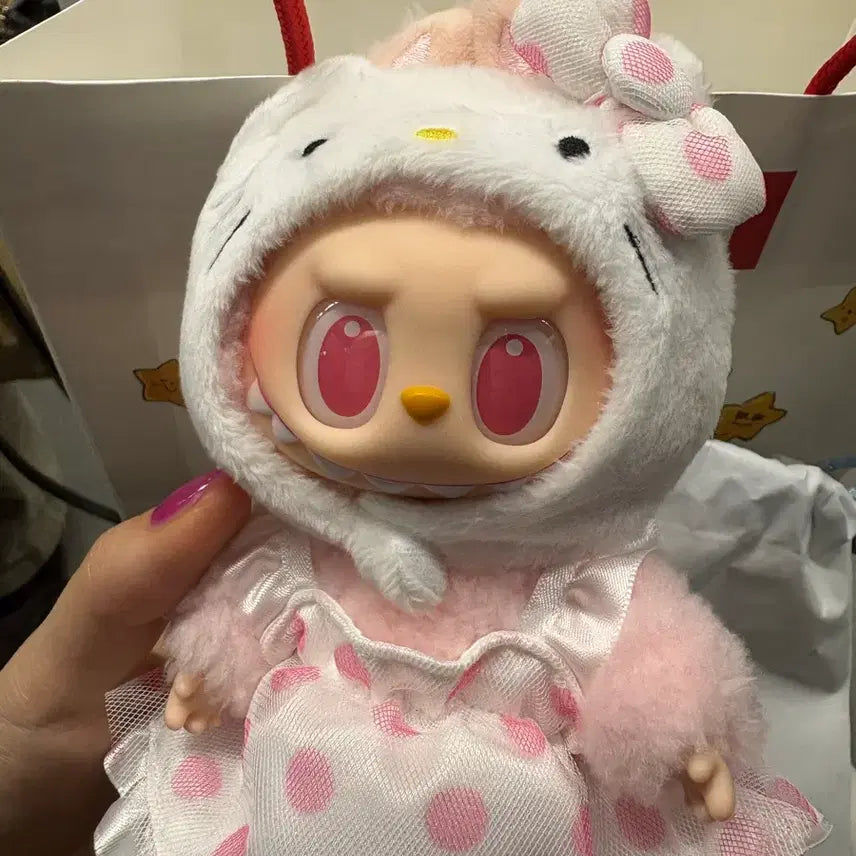 [BUNJANG] Labubu Sanrio Hello Kitty Doll / 라부부 산리오 키티 판매합니다 영수증o
