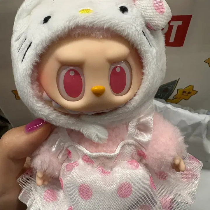 [BUNJANG] Labubu Sanrio Hello Kitty Doll / 라부부 산리오 키티 판매합니다 영수증o