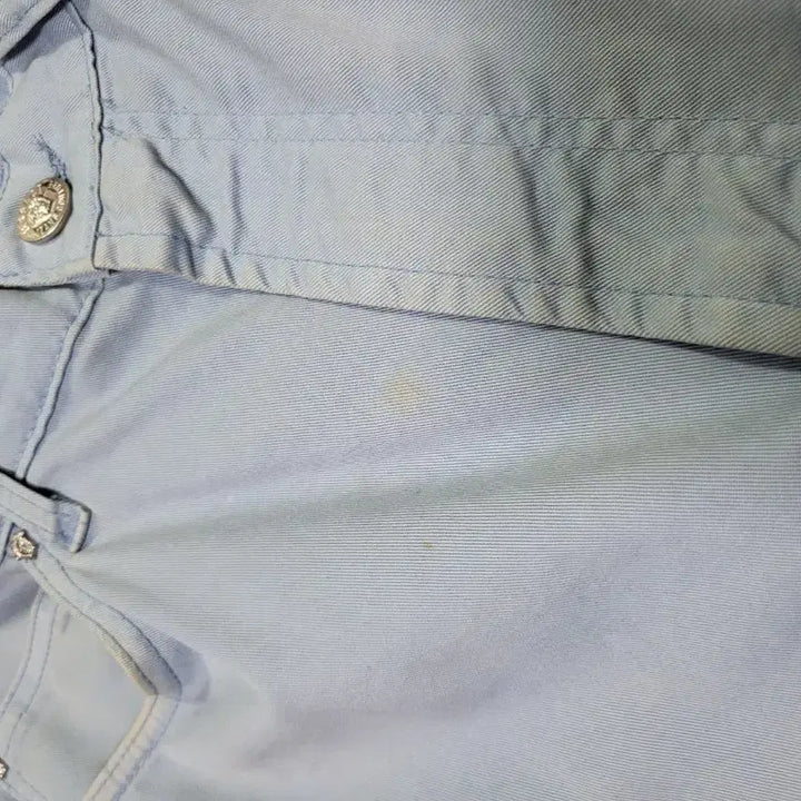 [BUNJANG] Versace Sky Blue Cotton Pants / VERSACE 베르사체 하늘색 면바지