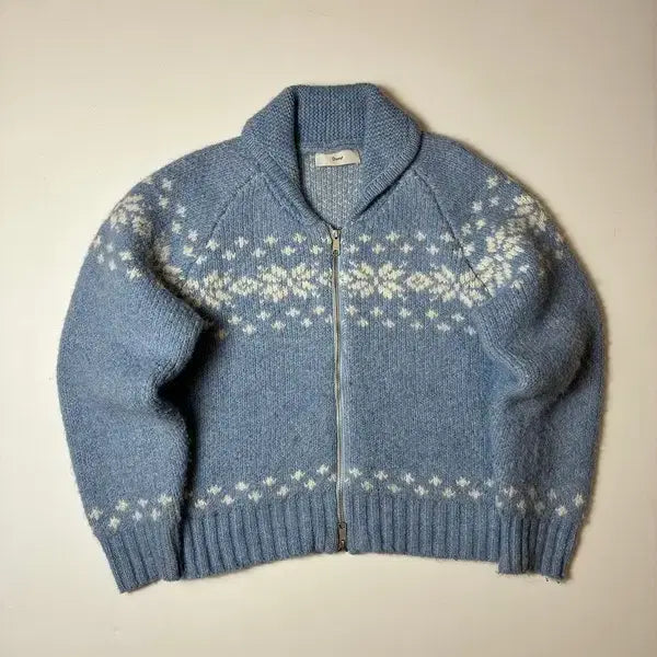 [BUNJANG] Dunst 24FW Cowichan Soft Knit Cardigan / 던스트 24FW 코위찬 소프트 니트 가디건 PN8719