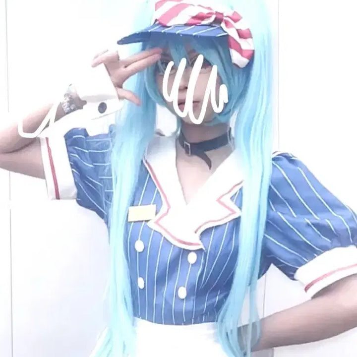 [BUNJANG] Mesmerizer Hatsune Miku Full Set Costume / 메스머라이저 미쿠 풀셋