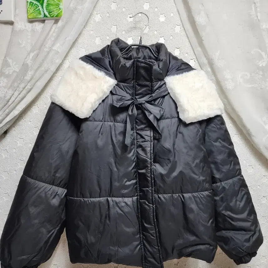 [BUNJANG] Black Padded Jacket Women&
