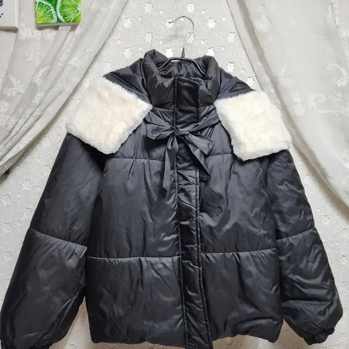 [BUNJANG] Black Padded Jacket Women&