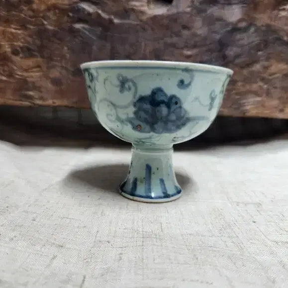 [BUNJANG] Chinese Porcelain High-Footed Cup / 중국도자기 고족완(고족배)