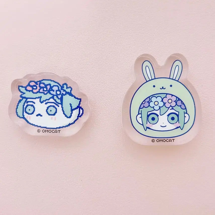 [BUNJANG] Omori Basil Acrylic Korotto / 오모리 omori 콜라보카페 바질 아크릴 코롯토 판매