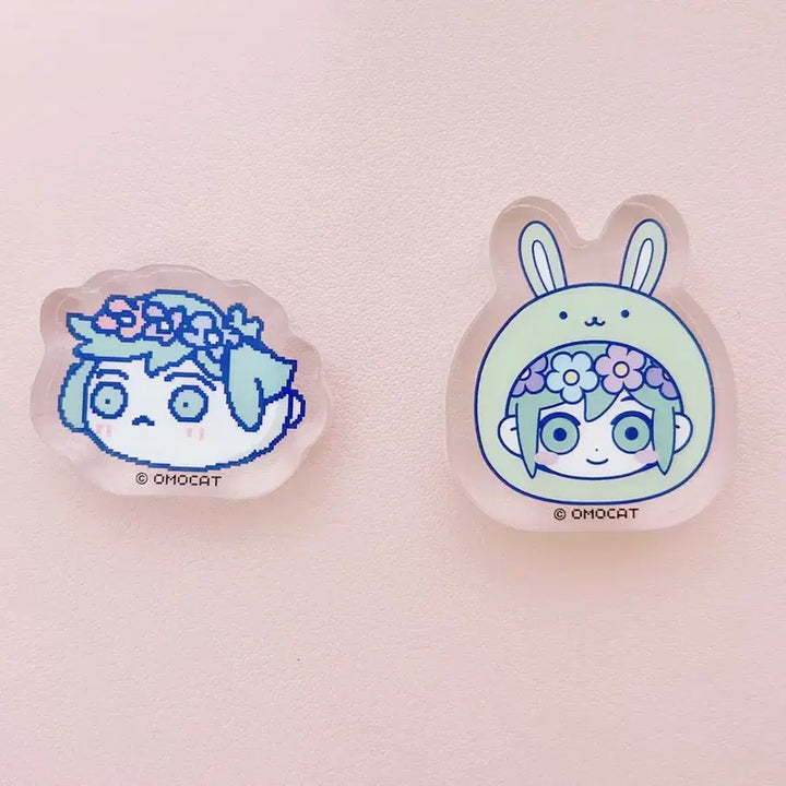 [BUNJANG] Omori Basil Acrylic Korotto / 오모리 omori 콜라보카페 바질 아크릴 코롯토 판매