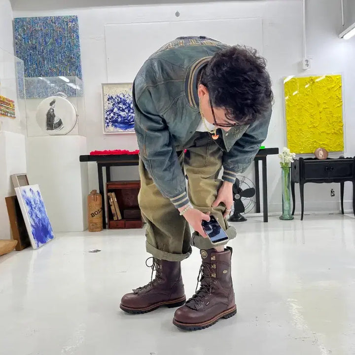 [BUNJANG] Red Wing Irish Setter Gore-Tex Hunting Boots / 레드윙 아이리쉬세터 10.5 EE(USA)