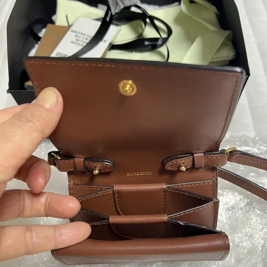 [BUNJANG] Burberry Mini Archive Beige Card Holder / 버버리 카드지갑 미니 아카이브 베이지